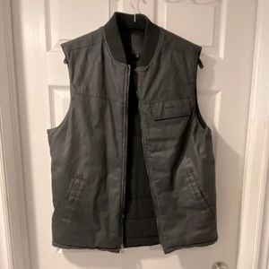 Vintage 90s Black KREW vest (m)